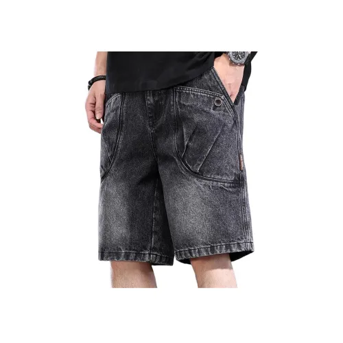 TUCANO Черные Унисекс Джинсовые Шорты