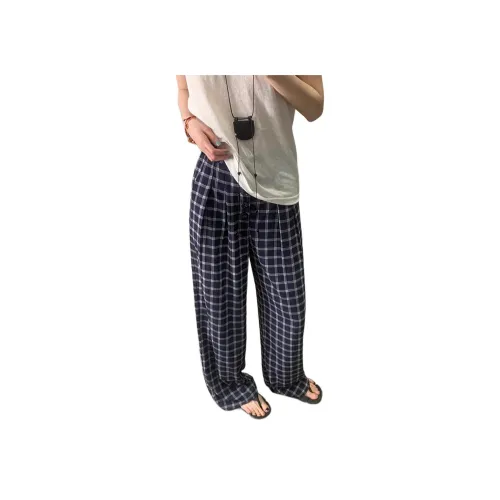 AN Синие Женские Повседневные Брюки