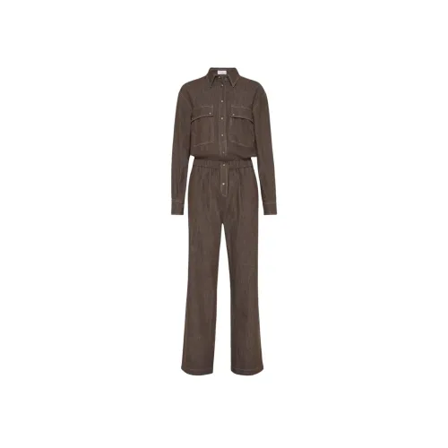 Brunello Cucinelli Умбра Женские Комбинезоны