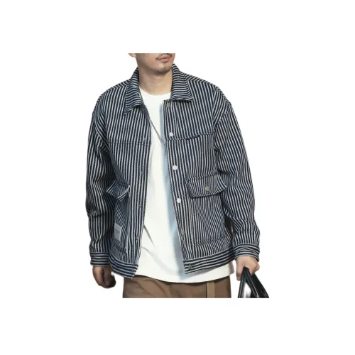 GELANLU Куртки Пальто Унисекс Синий