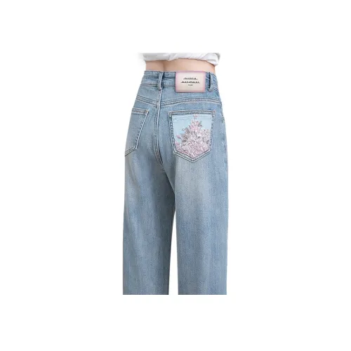 Cypress House Джинсы Женские Светло-Синий