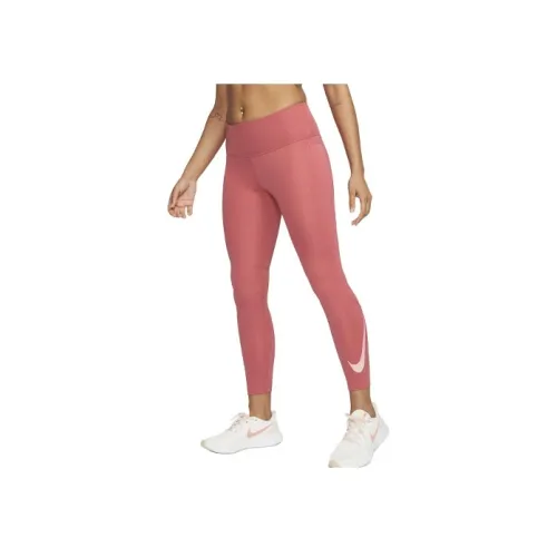 NIKE Арбузно-розовый красный Женские спортивные брюки