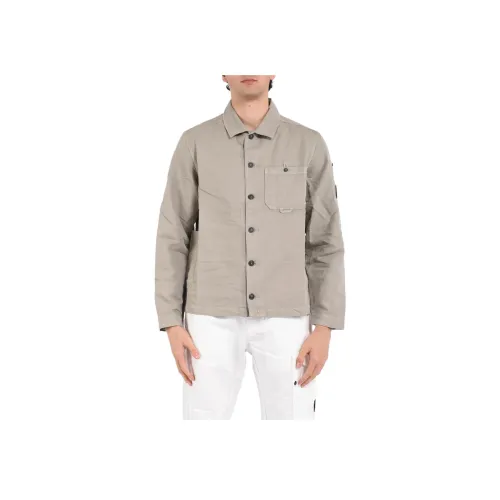 C.P.Company Бежевые Мужские Рубашки