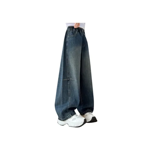 YOUMIWU Синие школьные джинсы