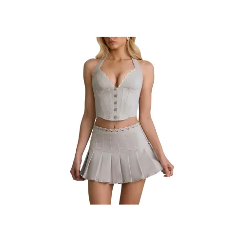 OH POLLY Laika Джинсовые короткие юбки Женские