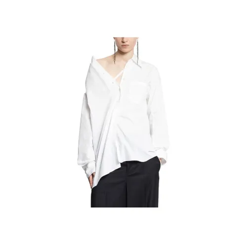 Ann Demeulemeester Белые Женские Рубашки