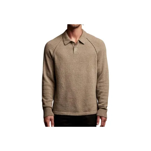 JAMES PERSE Khaki Мужская Поло