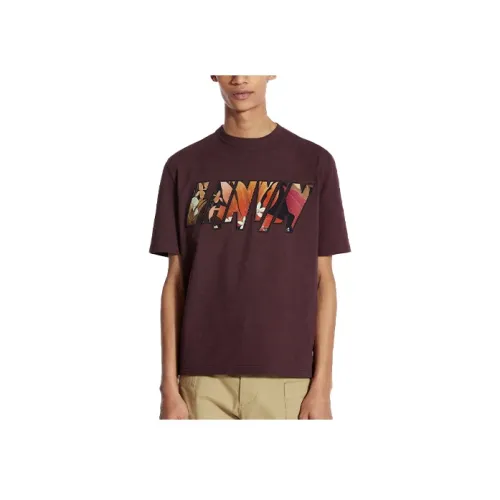 Lanvin Мужские рубашки T из эбенового дерева