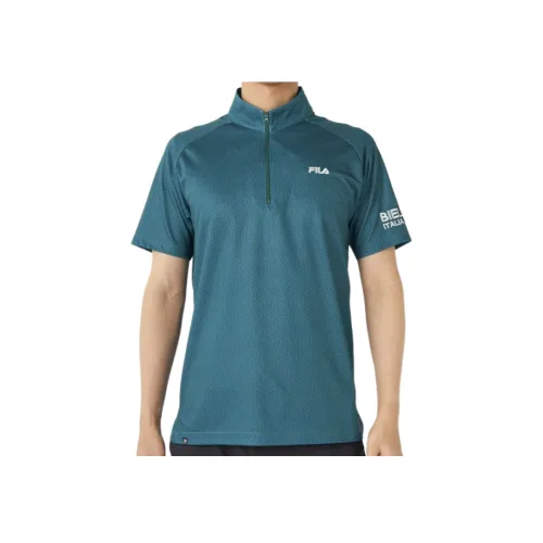 FILA GOLF серия Павлиний зеленый Мужская гольф-одежда