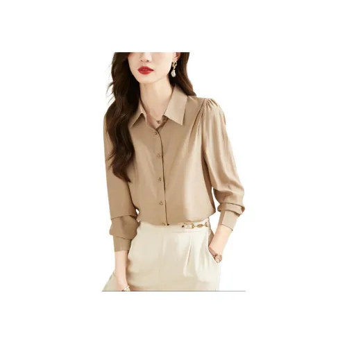 XWI Хаки Женские Рубашки