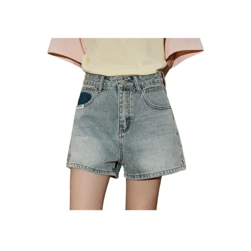 Coolhut Синий Женские Джинсовые Шорты