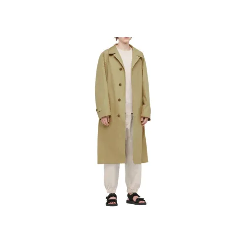 UNIQLO Бежевый Мужской Тренч