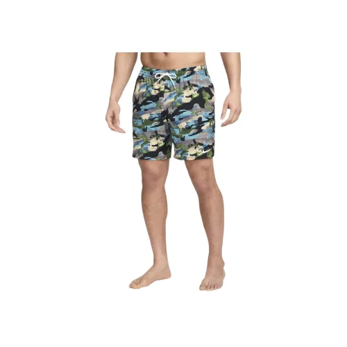 Nike Плавание Классический CAMO Повседневные шорты Мужской Черный