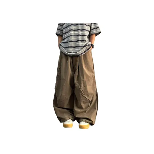 SINKACME Хаки Унисекс Повседневные брюки