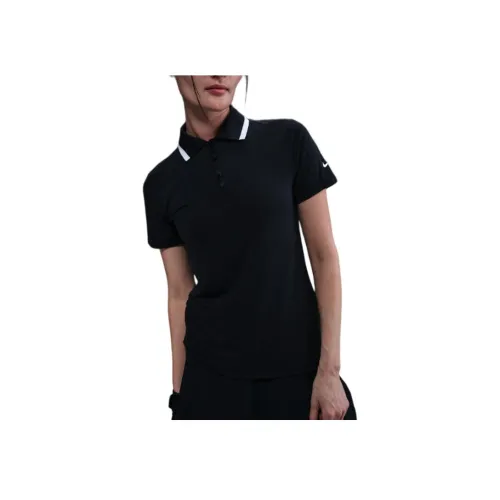 Nike Clothing Женские Поло Черного цвета