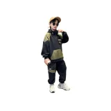 Черный с флисовой подкладкой