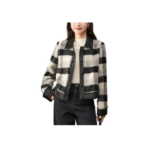 YALIDA Черное Женское Пальто