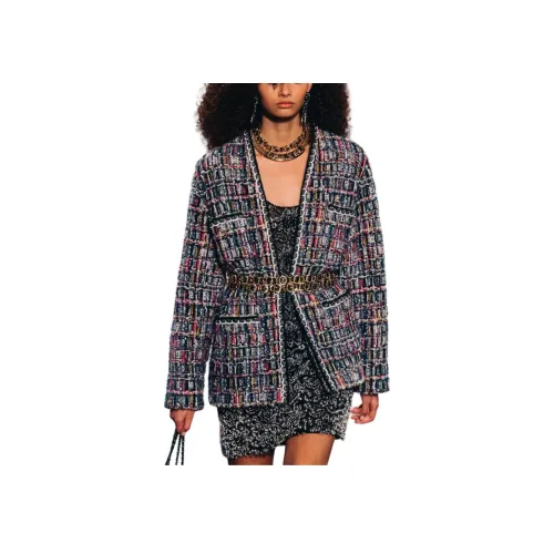 CHANEL 24 Осенний Зимний Новый Приход Куртки и Пальто Женские Многоцветные