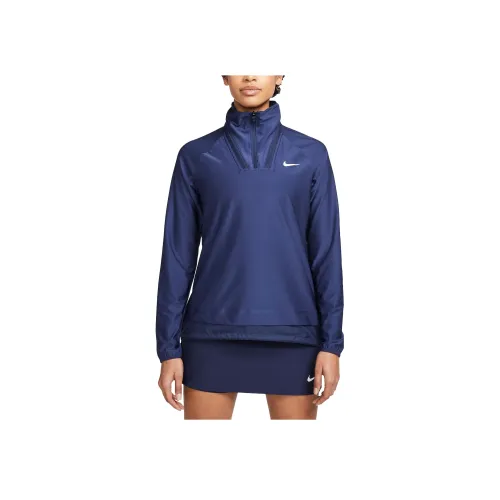 NIKE Полночь Морской синий Женские Свитшоты