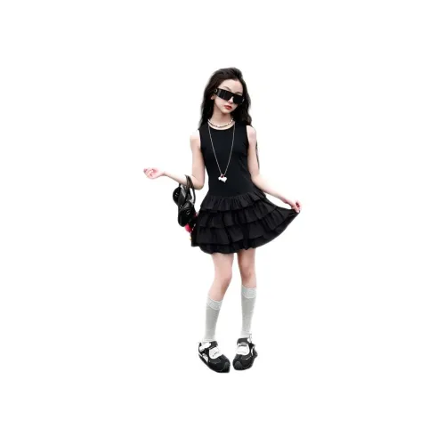 MUMUTU Черные Платья для девочек