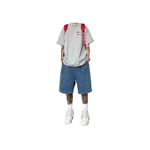 TUCANO Синие Унисекс Джинсовые Шорты