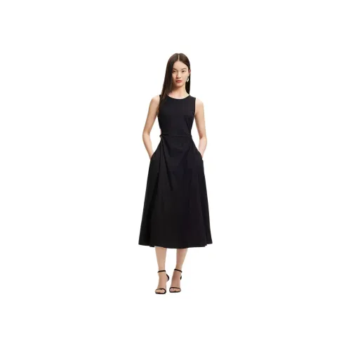 VERO MODA Черное Женское Платье без Рукавов