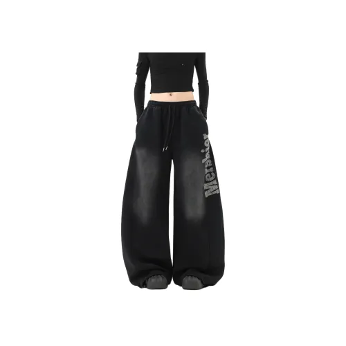 YONGYAN Черные Унисекс Повседневные Штаны