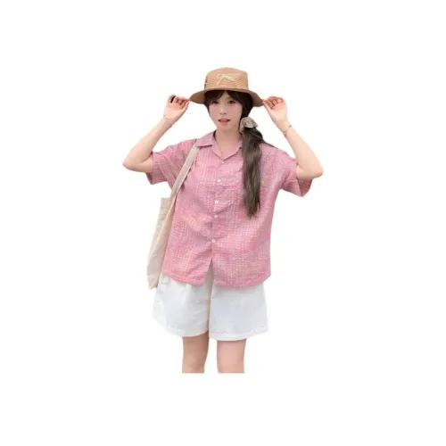 DOSOHEB Розовые Женские Рубашки