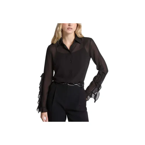 MICHAEL KORS Черные Женские Рубашки