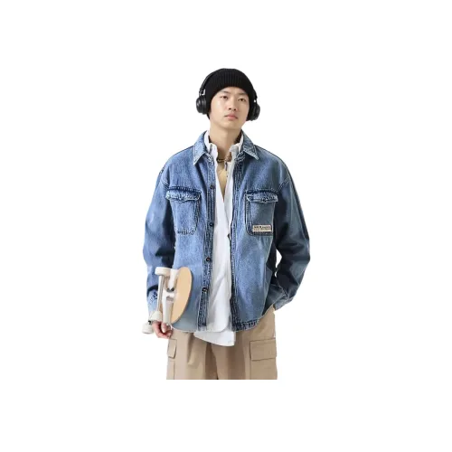 MKIEZER Dolphin Blue Unisex Джинсовые куртки