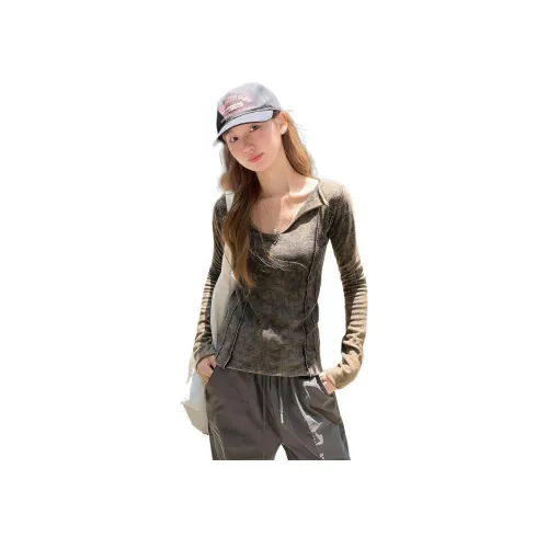 BVODE Черный кофе Женские T-рубашки