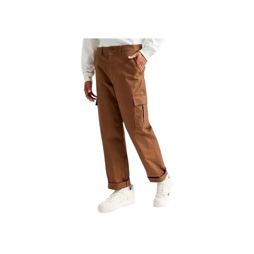 Nike Коричневые Мужские Повседневные Штаны