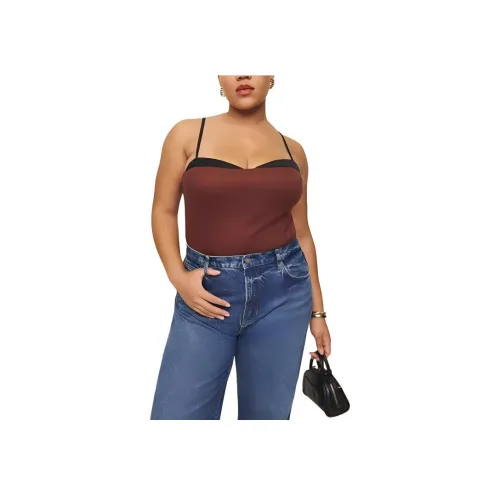 REFORMATION Melanie Топ ES Топ на бретелях Женский Красный