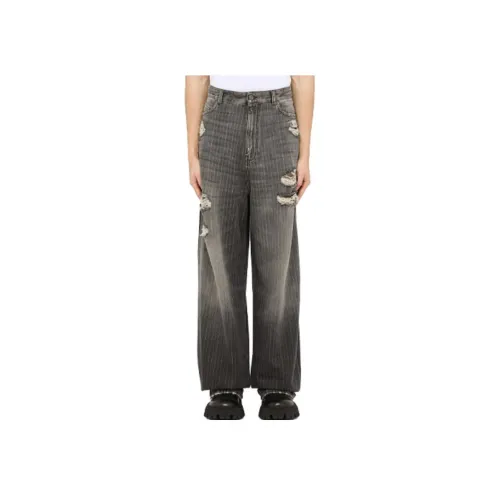 Balenciaga Gray Men's Jeans  
Баленсиага Серый Мужской Джинсы