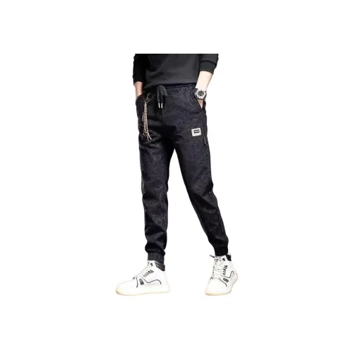 ZMHT Черные Унисекс Джинсы