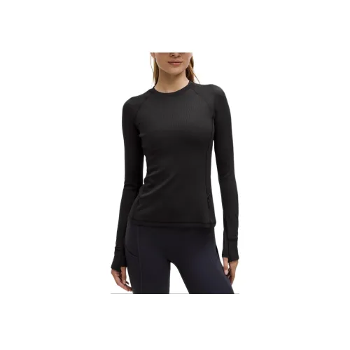 lululemon IT'S RuluRibbed T Рубашка Женская Черная