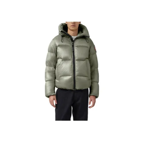 Canada Goose Canada Goose Crofton Down Jacket Parka Coat Men's Pollination Green