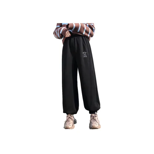 Детские Because No Вязаные Тренировочные Штаны Черные