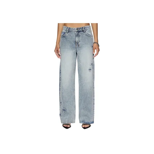 Ksubi Синие Женские Джинсы