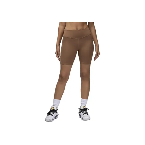 Jordan Sport High Waisted 7' Велосипед Шорты Велосипедные Штаны и Велосипедные Шорты Женские Зеленые