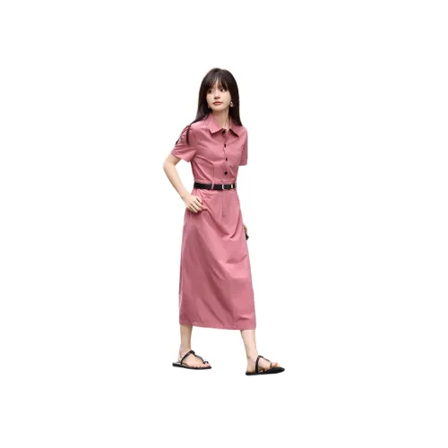 Mo Han Yi Mei Короткий рукав Платье Женское