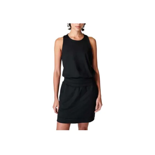 Sweaty Betty Черное Женское Платье без Рукавов