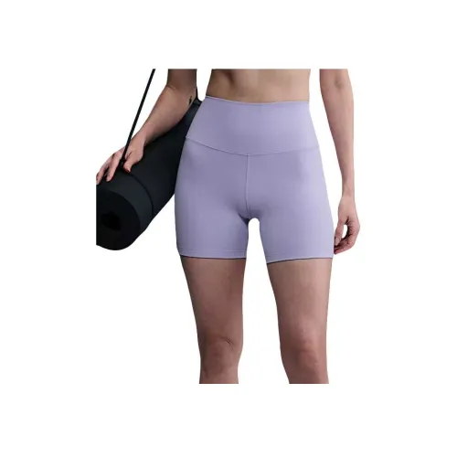 Шорты для йоги Nike женские фиолетовые