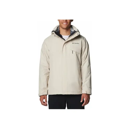Columbia Bugaboot 3 Водонепроницаемый и Дышащий Теплый Ветровка Мужской Темный Камень