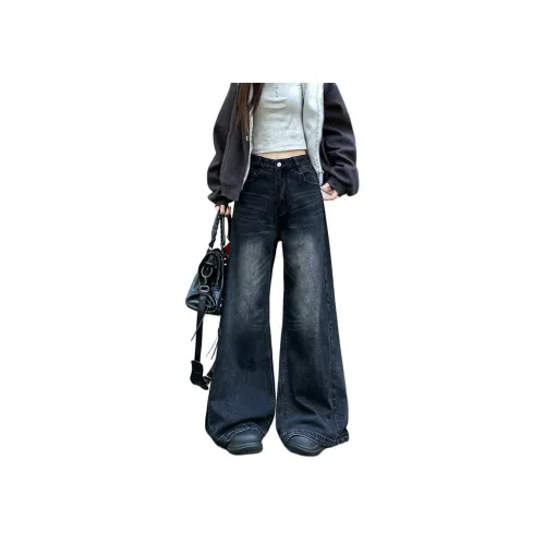 ZCDECO Черные Женские Джинсы