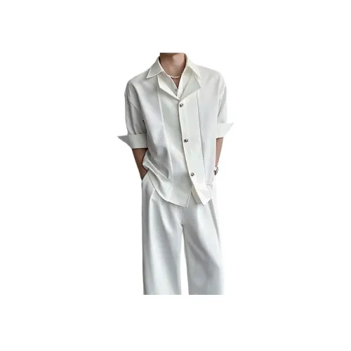 HRDW Белый Унисекс Рубашки