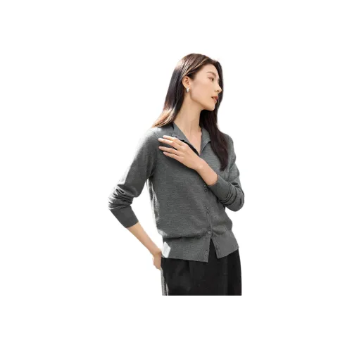 IHIMI Нейтральный Серый Женский Трикотаж