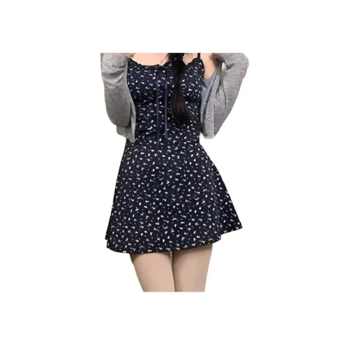 YEARNED Синий Женские Слиплатья