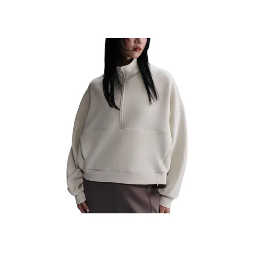 nike Dri Fit 24,7 ImpossiblySoft Свитшот Женские Светло-коричневый Свет Лимонит