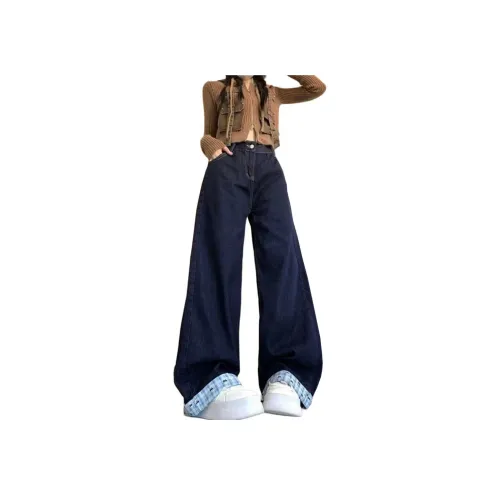 Concubine Zhu Джинсы Женские Темно-синий